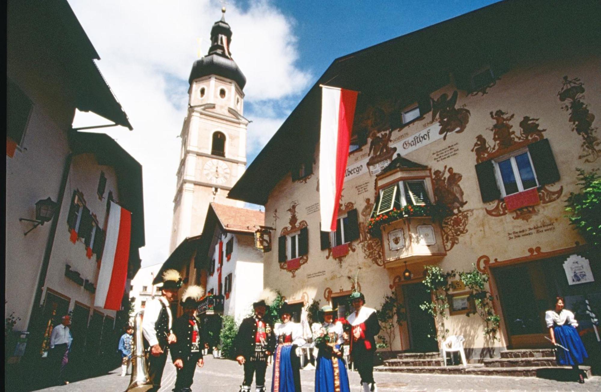Hotel Zum Wolf Castelrotto Exterior foto